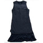 Sanctuary Dress Womens Small Black Sleeveless Ruffle Hem Sheath Cocktail Chic Photo 1