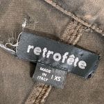 Retrofete Shirelle Jumpsuit in Sepia Brown Acid Wash Size XS Photo 5