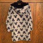 Disney Mickey Mouse print hooded fleece plush sweatshirt Medium M NWT Photo 1