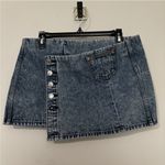 RE/DONE ReDone Low Waist Wrap Mini Skirt Size 28 Photo 0
