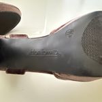 Hot Tomato Velvet Ankle Strap Block Heel Platform Heels Size 9.5M Night‎ Out Y2K Brown Photo 8