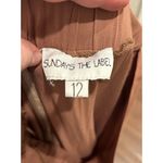 Sundays The Label Womens Brown Split Leg Zip up Pants‎ AU 12 US 8 Medium Photo 5