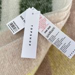 Topshop green and pink fringe long scarf NWT Photo 3