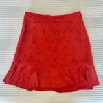 The Kooples Mini Wrap Silk Skirt with Ruched Ruffle & Bow Photo 5
