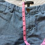 Banana Republic  Women’s Blue High Waist Cotton Flat Front Shorts Size 2 Summer Photo 11