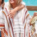 Boutique colorful knit cover up Photo 0