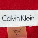 Calvin Klein Red Christmas Party Dress Size 10 GUC #5981 Photo 10