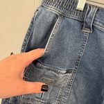 a.n.a High Rise Midi Short 5" Inseam Jean Shorts Multipocket Women's Plus Size 18 Photo 1