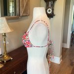 Bikini Set Colorful Floral Top String Bikini Bottom Orange Pink White Green Size undefined Photo 6