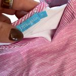 J.McLaughlin Sleeveless Pink Stripe Shift Dress Size M Coastal Chic Resort Wear Size M Photo 2