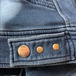 BLANK NYC  Blue Denim Hello Moto Style Jacket Womens Small Photo 5