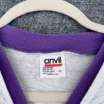 Anvil Eureka Springs Graphic T Shirt Womens Large Gray Purple Waterfall 1991 Photo 3