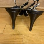 Bruno Magli Amelia Slingback Black Leather Pumps Photo 4