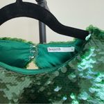 House Of CB  'Belle' Pine Green Sequin Maxi Dress‎ NWOT size S Photo 11