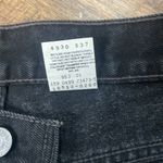 Levi's 1999 VINTAGE LEVI’S 512 SLIM FIT STRAIGHT LEG HIGH WAISTED CREASED BLACK WASHED Photo 11