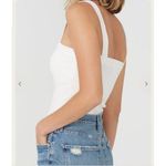 Citizens of Humanity Women's Florienne Ribbed Tank Top Cassia/Cream Size M Photo 1