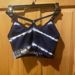 Members Mark Women's Seamless Sports Bra Racerback Removable
Cups Blue Tie Dye L Size L Photo 2