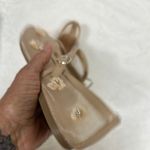 A New Day  Tan Flats with Floral Embellishments Photo 6