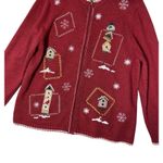 Croft & Barrow VINTAGE  Birdhouse Christmas Cardigan Photo 3