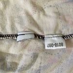 Ann Taylor  square neck floral print brown cream white orange red trendy size XL Photo 4