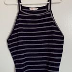 A'Gaci Striped Halter Top Photo 0