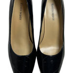 Karen Scott Black Patent Leather Pointed Toe Stiletto Heels Pumps Women Size 8M Photo 0