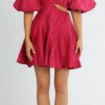 AJE Admiration Asymmetric Mini Dress, Fuchsia, Size AUS 6 US 2, $425 Pink Photo 11