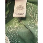Cato C Est 1946 Blouse Tunic Top 18/20W Green Embroidered Short Sleeve Boho Photo 4