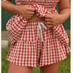 Red Gingham Set Size M Photo 2