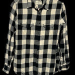 Denim & Supply Ralph Lauren RALPH LAUREN DENIM & SUPPLY RL SURPLUS BUTTON DOWN FLANNEL
WOMEN M BLACK/CREAM Photo 0