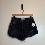 Free People  Lasso Short in Washed‎ Black Photo 1