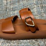 Ancient Greek Sandals Women's Preveza Comfort Leather Slip On Sandals in All Tan Size 5 Photo 2
