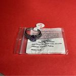 Bomb Party RBP8207 “Love Me Forever” Cubic Zirconia on Hematite Size 10 Ring NWT Purple Photo 4