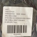 Anthropologie Chunky Knit Scarf Wrap Photo 7