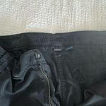 American Eagle  Cargo Pants Black high-waisted wide Leg Photo 1