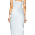 Michael Costello & REVOLVE Kylen Midi Dress in Baby Blue Small Photo 1