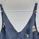 Byer Too! California Women's Blue Floral Maxi slip babydoll Dress vintage 13 Size undefined Photo 2