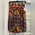LuLaRoe Madison Pleated Skirt Pockets Boho Southwestern Aztec Size S NWT Photo 9