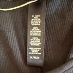 SKIMS  Cotton Rib Long Tank Dress Black Medium NWT IN PACKAGE Photo 4