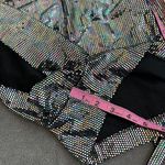 ZARA Sparkly Multicolor Belted Romper Photo 8