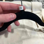 Helmut Lang 79  Waist Tie Shorts Size 4 Color Cream Photo 5