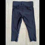 Under Armour ‎ Heat Gear Women's Black Pixel Color Leggings Compression Medium Photo 2