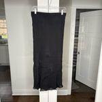 J.Crew NWT New Gwyneth Skirt Midi Chiffon Black Photo 1