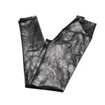 Aerie Offline by Hugger Legging High Waisted Crossover Small NWT Black Crackle Photo 1