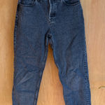 Everlane The Cheeky Straight Leg Jeans Cropped Charcoal Gray Women's Size 28 Photo 0