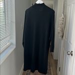 Gap  Black Mock Neck Relaxed Long Sleeve Sweater Dress XL Photo 3