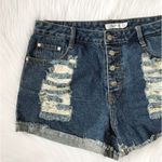 MINKPINK  Distressed Button Shorts Photo 1