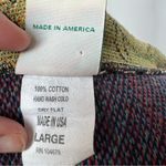 Vintage 90s Tapestry Jacket Floral Paisley Pattern Sugar Street‎ Weavers Large Tan Photo 5