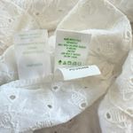 Lilly Pulitzer White Fishy Eyelet 3/4 Flounce Sleeve Cotton Top Size LARGE Photo 13