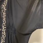 Jantzen  Sheer Black Sequin-beaded Swim Coverup size small Photo 7